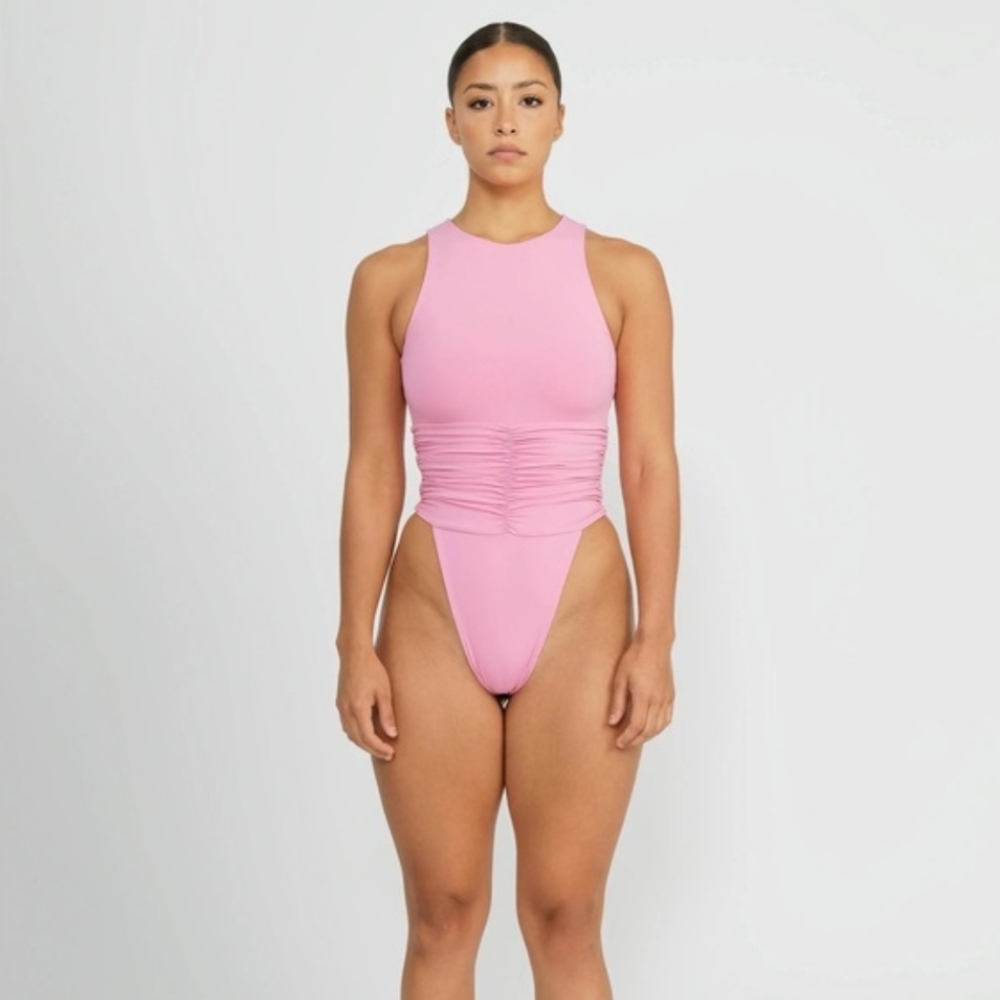 NWT Riot swim “Jace” swimsuit in bubblegum pink